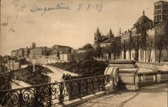Angouleme CPA Rempart Desaix et rotondes de Saint Pierre
