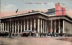 Paris CPA La Bourse