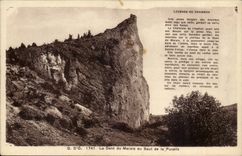 The tooth of the Marsh or Jump of the Virgin - CPA