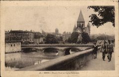 Metz - Brucken-Mittel und Reformee Kirche - CPA