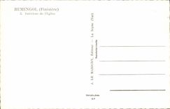 Rumengol - Interior of Church CPA