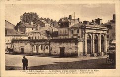 Dax - La Fontaine d'eau Chaude - Source de la Nebe CPA 