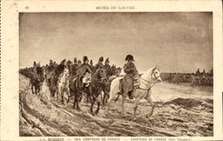 Paris 1 - Musee du Louvre - Meissonier - Campagne de France CPA Napoleon