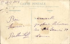 Rouen CPA Bonsecours Church the nave in the month of Mary