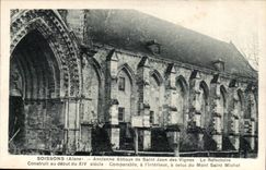 Soissons CPA Old abbey of Saint Jean of the vines