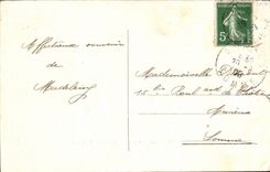 Gekreuztes Chamonix CPA des Meeres des Eises