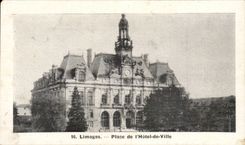 Limoges CPA Places town hall