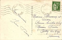 Saint Malo CPA Bateaux dans le port