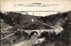 Garabit CPA View of the viaduct