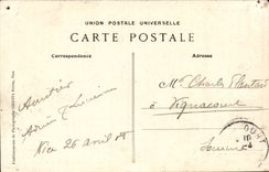 Nette CPA Kaskaden des Ville Schlosses und der Bucht der Engel