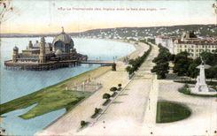 Netter CPA Weg von Englisch mit Bucht der Engel