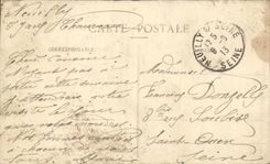 Compiegne CPA Statue von Jeanne des Bogens