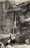 Gavarnie - the Large Cascade seen of the Scales of the sarradet - CPA