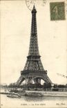Paris 7 - The Eiffel Tower - CPA