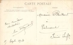 Fecamp - Cliffs with the Hole with the Dog - CPA