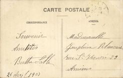 Surroundings of Rouen Consecours CPA Church baptismal Funds