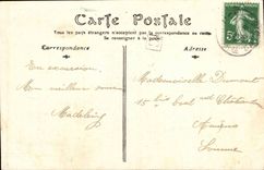 Pont de L'Abime - Toilet Chart - - CPA