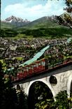Austriche - Austria - Innsbruck gegen Sueden put Series 2719m und Hungerburgbahn - CPA