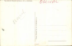 CPA Orcival CPA the apse of the church