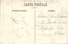 Interior Amiens CPA of the cathedral