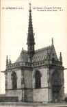 Amboise CPA Le chateau Chapelle St Hubert