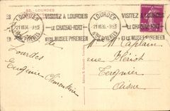 CPA paternal House of Bernadette Soubirous (Lourdes religion)