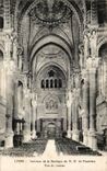 Interior Lyon CPA of the ND basilica of fourviere Seen Entering