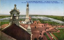 Notre dame de Lorette - Les Pelerins du Dimanche - Vue prise du Dome de la Chapelle - CPA 