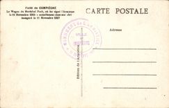 Compiegne - der Trainer des Foch Marschalls oder war Zeichen der Waffenstillstand am 11 November 1918 - Zug - CPA