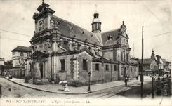 Fontainebleau - the Church Saint Louis - CPA