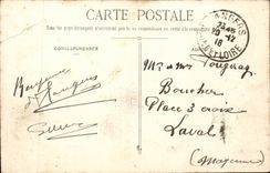 Angers - the Bridge of the Low Chain - the Castle - CPA