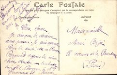 Auxerre - Kais der Kathedrale - CPA