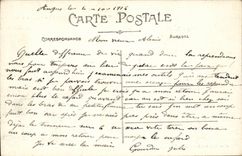 Angers - Place of Railiement and the Post office building - CPA