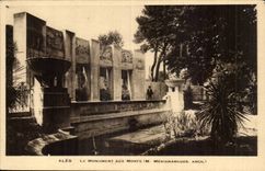 Ales - the War memorial - CPA