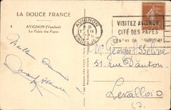 Avignon - Le Palais des Papes - CPA 