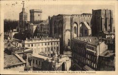 Avignon - Gaumen der Papste und der Banke von Frankreich - gesehen vom Jacquemard Aufsatz - CPA