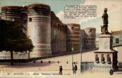 Angers - Historic building - the Castle - CPA