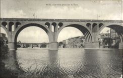 Albi - drei Brucken auf dem Tarn - CPA