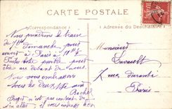 Auxerre - gesehen von den Randern von Yonne - CPA