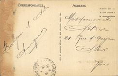 Arles CPA the arena and the Rhone