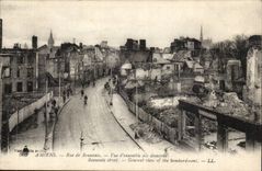 Amiens CPA Street of Beauvais Overall picture of the disasters