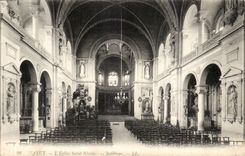 Nancy cPA Eglise Saint Nicolas interieur