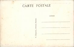 La Baule on Sea CPA the beach in front of the boulevard Hennecart (ass donkey mule)