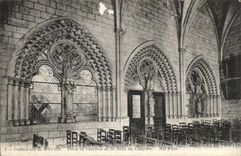 Cathedral of Boundary-line CPA Gate and windows of the chapter room