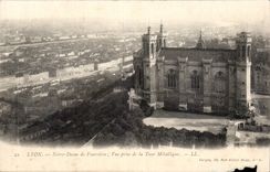 Lyon CPA Our Lady of Fourviere Seen from of the metal tower