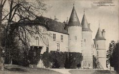 Castle of Bourlemont CPA old towers