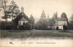 Donzy CPA Schloss des romischen Feldes