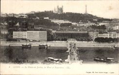 Lyon cPA law courts the bridge and Fourviere