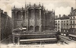 Lyon CPA the church Saint Nizier the apse