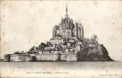 Mont Saint Michel CPA Cote is